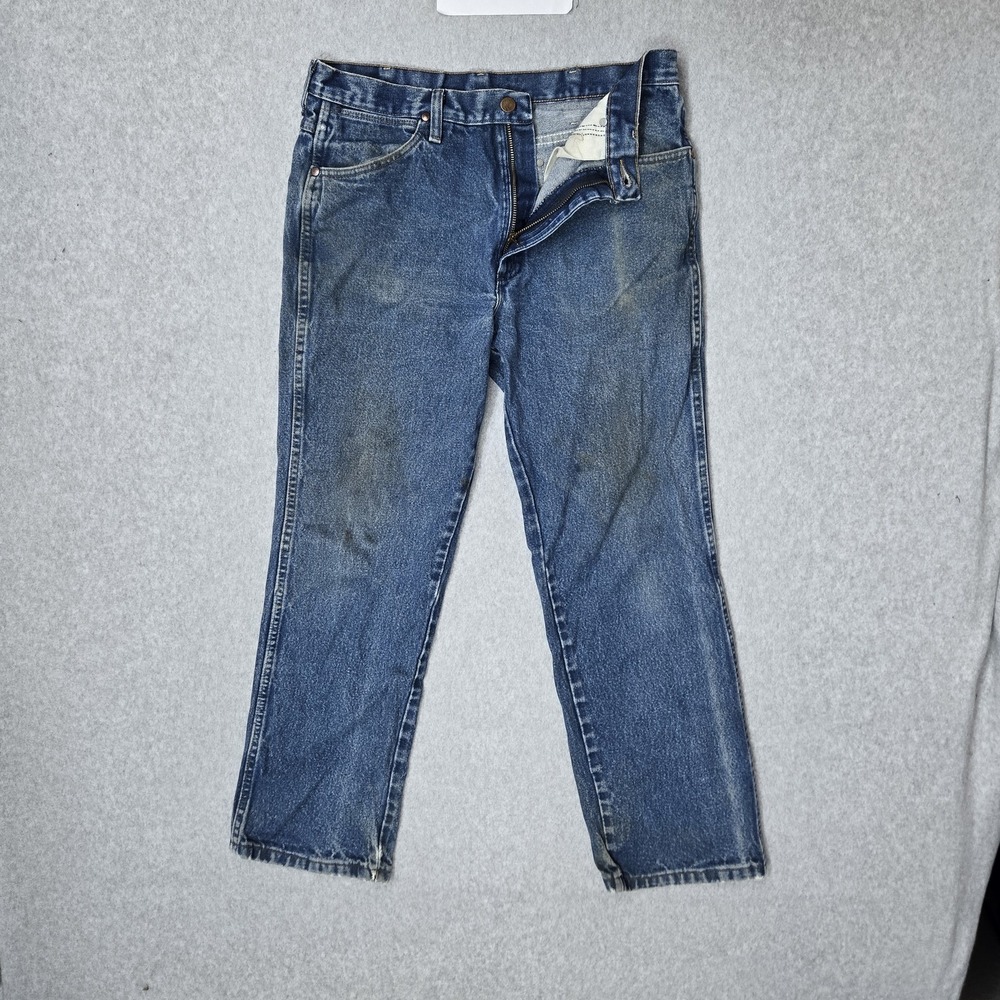 Wrangler Men Jeans 33X30 Blue Denim 936MW Cowboy Cut Original Fit READ